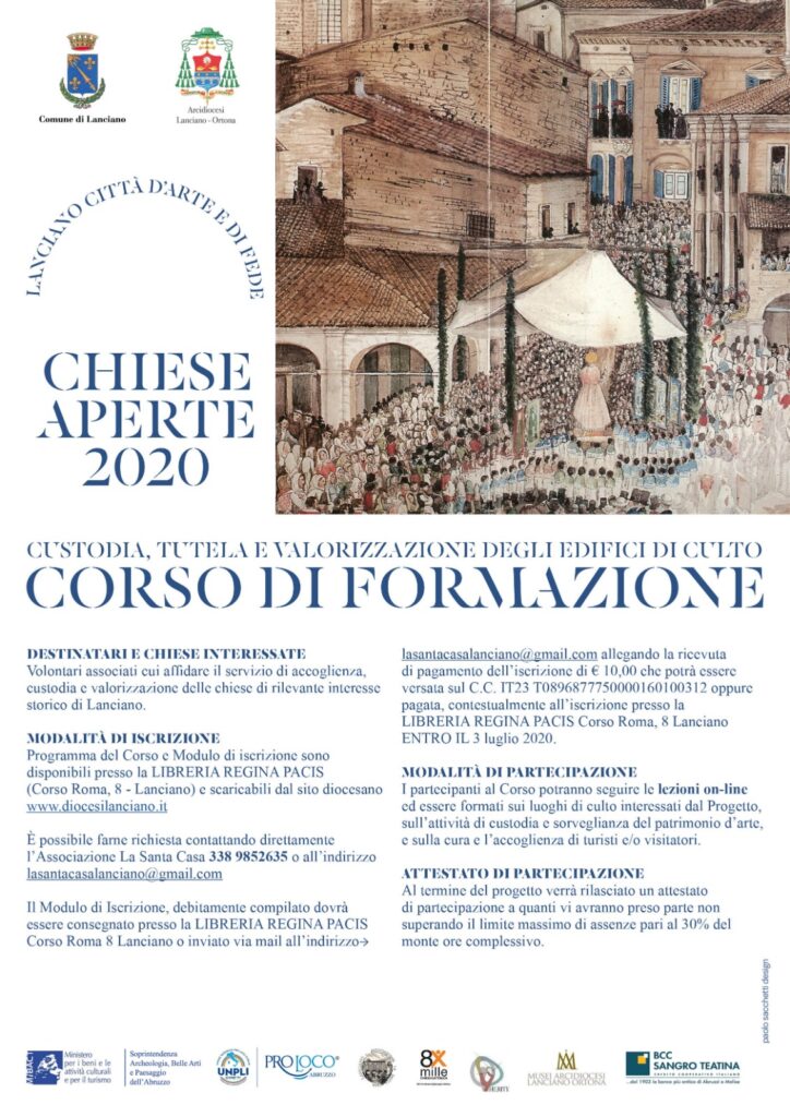 Locandina Chiese Aperte 2020
