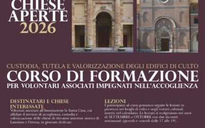 CUSTODIA, TUTELA E VALORIZZAZIONE DEGLI EDIFICI DI CULTO CORSO DI FORMAZIONE